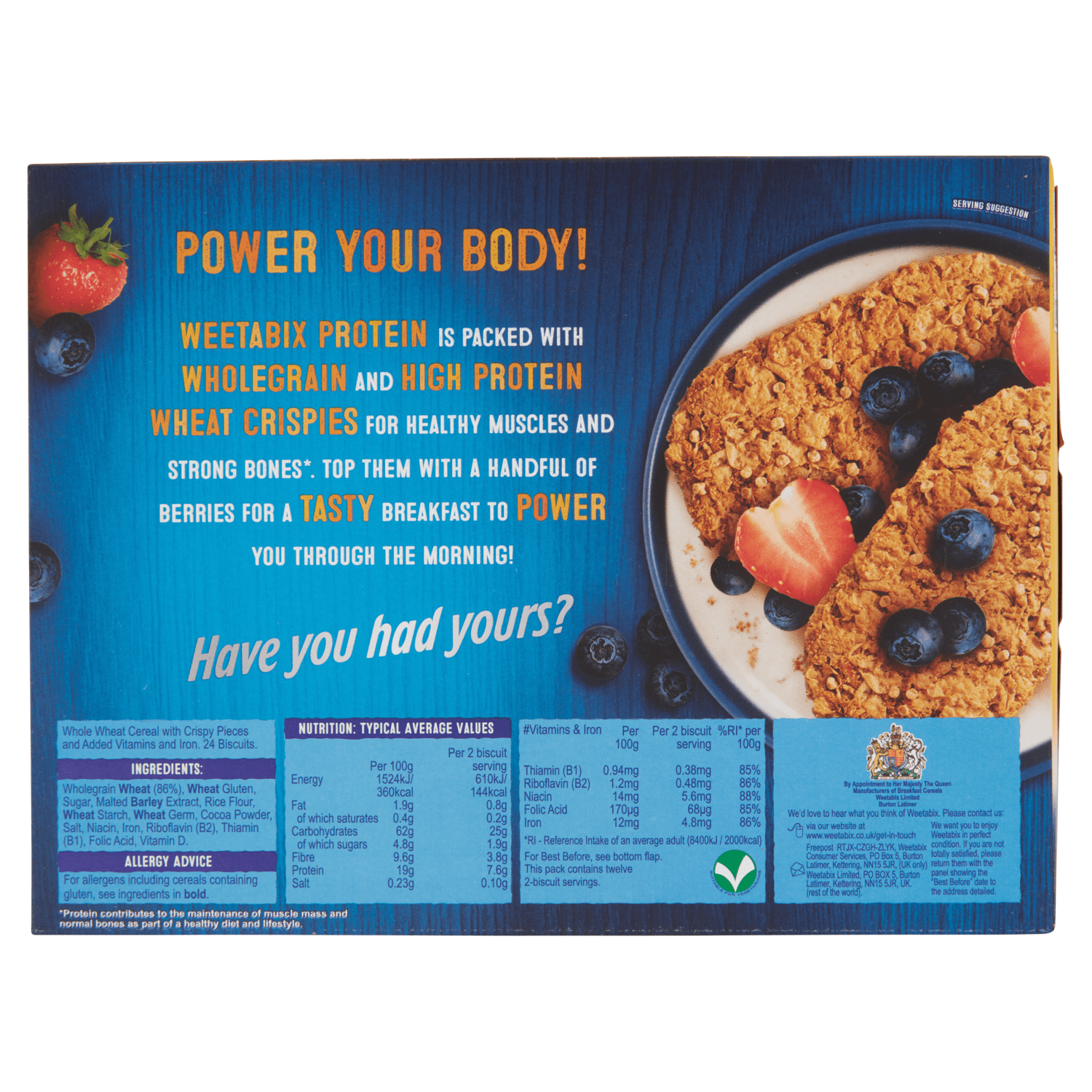 Weetabix Protein Cereal 24 - UK Food & Drink - 5010029221701
