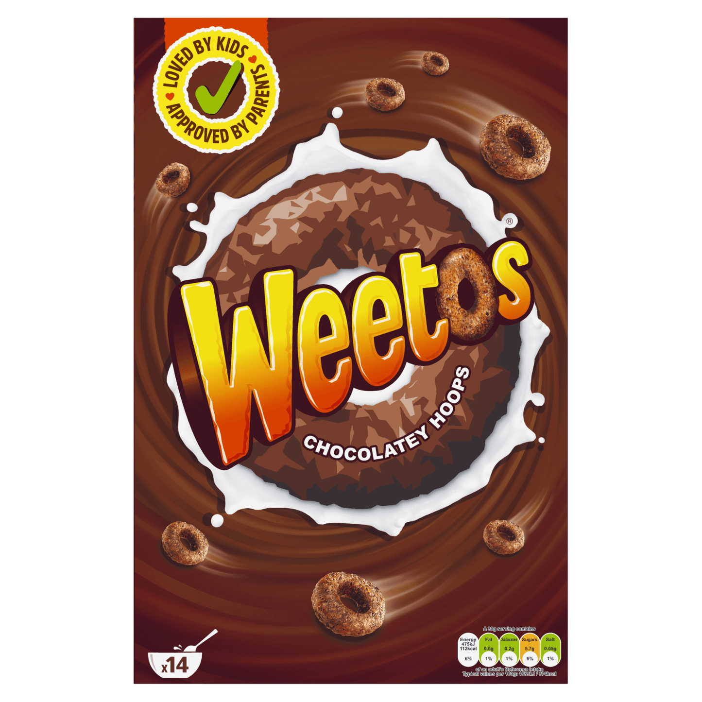 Weetos Chocolatey Hoops 420g - UK Food & Drink - 5010029229202