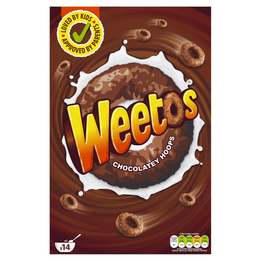 Weetos Chocolatey Hoops 420g - UK Food & Drink - 5010029229202