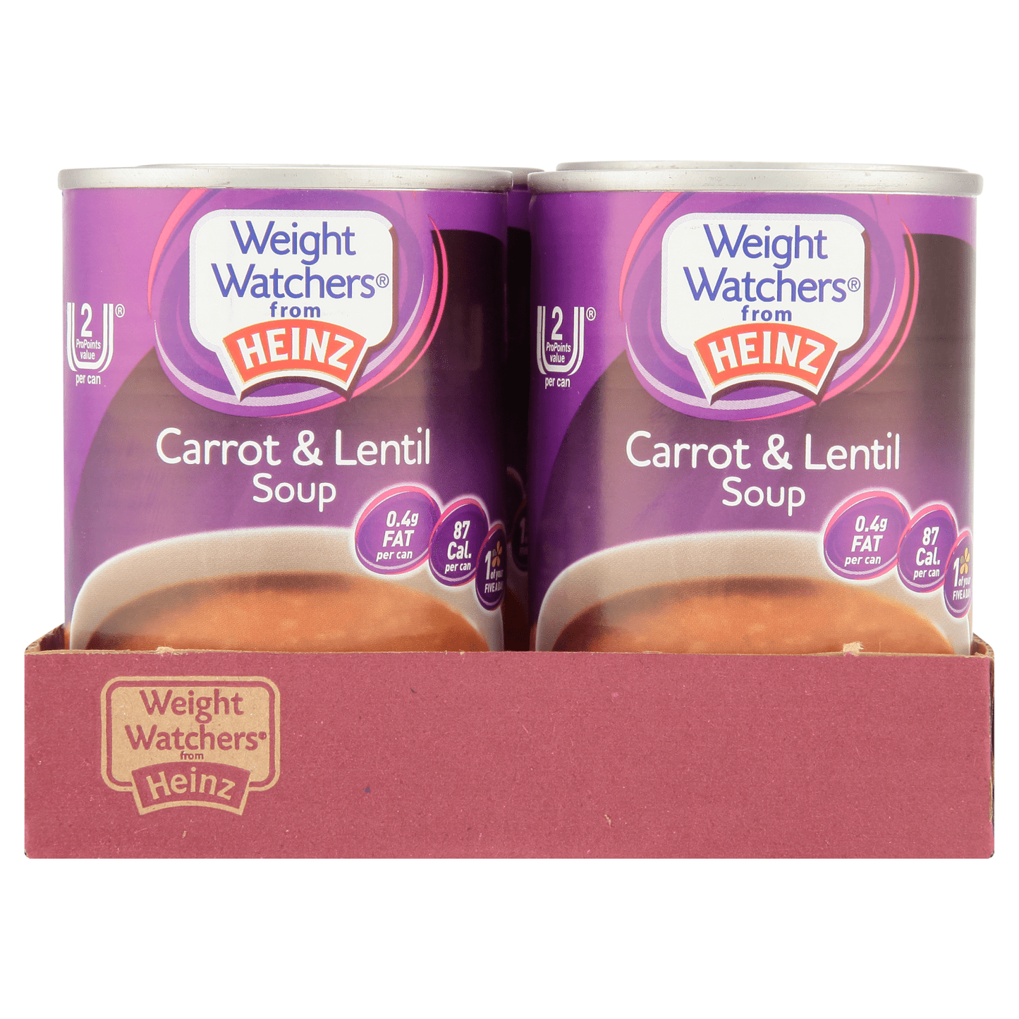 Weight Watchers from Heinz Carrot & Lentil Soup 295g - UK Food & Drink - 5000157003126