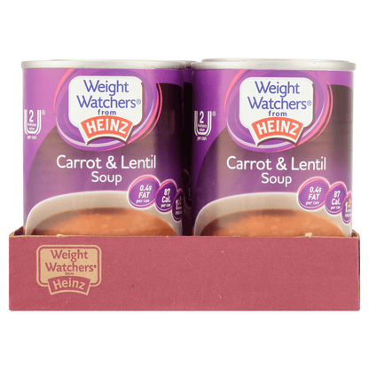 Weight Watchers from Heinz Carrot & Lentil Soup 295g - UK Food & Drink - 5000157003126