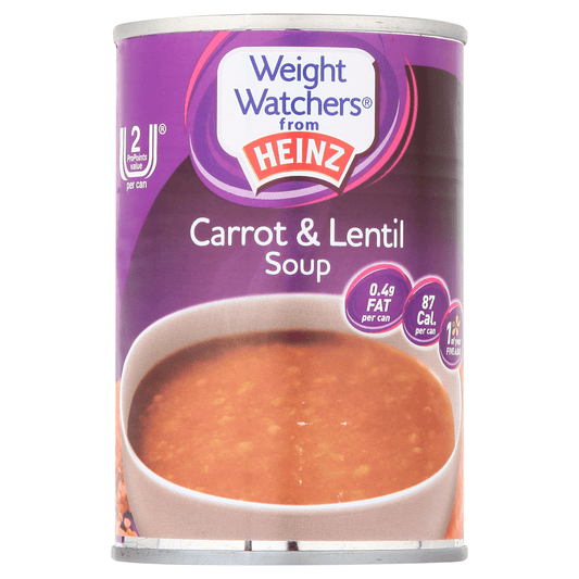Weight Watchers from Heinz Carrot & Lentil Soup 295g - UK Food & Drink - 5000157003126