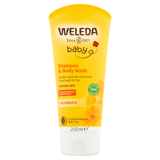 Weleda Calendula Shampoo & Body Wash - UK Food & Drink - 4001638096515