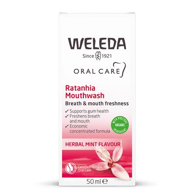 Weleda Ratanhia Mouthwash 50ml - UK Food & Drink - 4001638098069