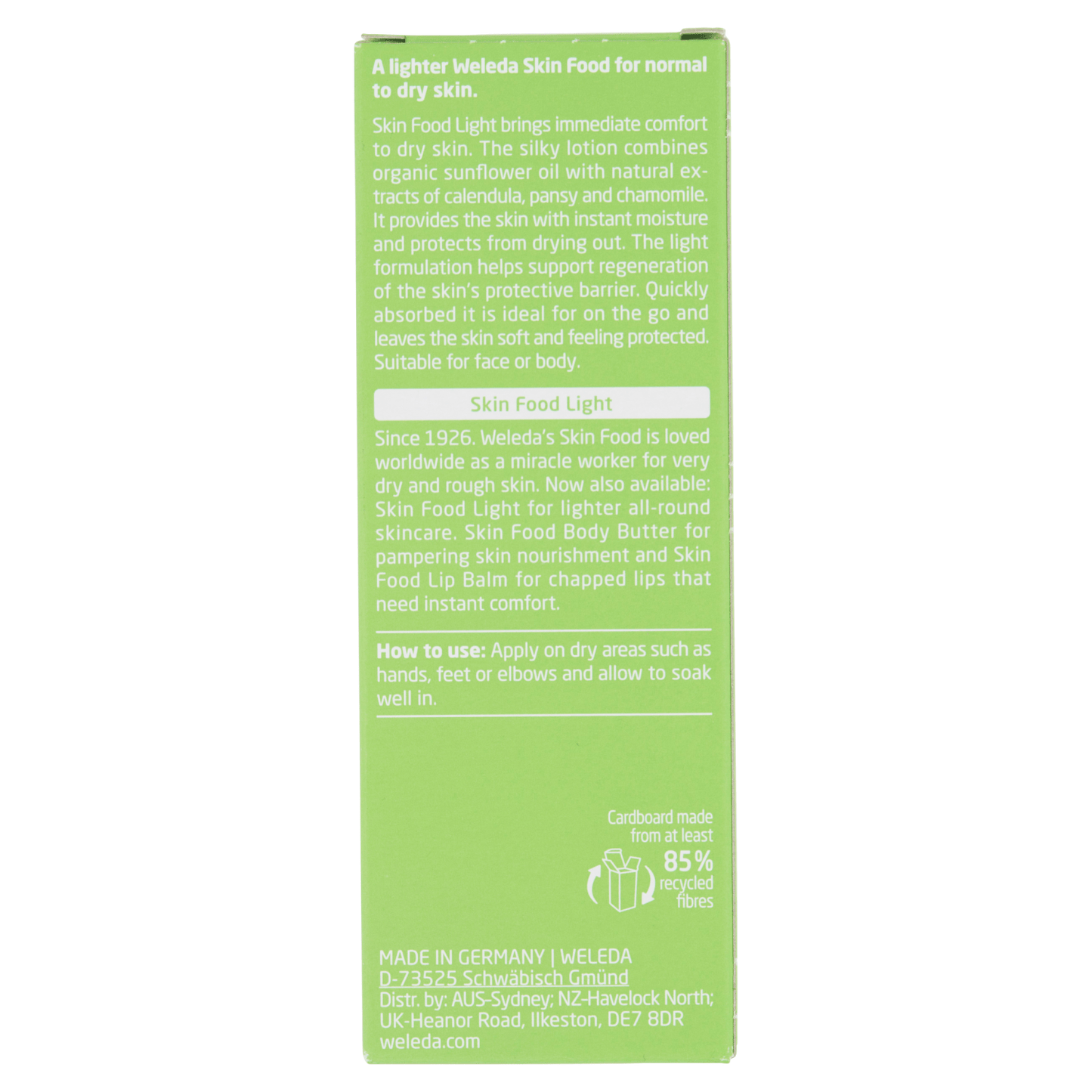 Weleda Skin Food Light - UK Food & Drink - 4001638501491