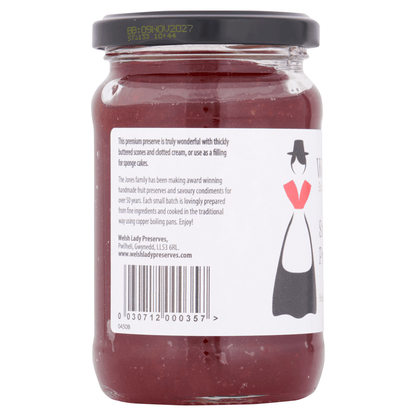 Welsh Lady Strawberry Preserve 340g - UK Food & Drink - 30712000357