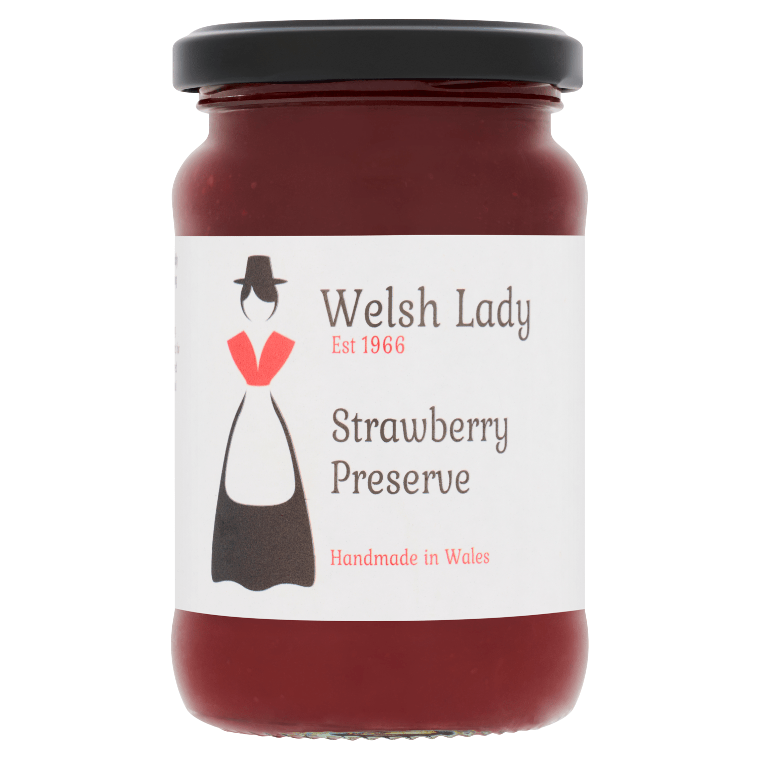 Welsh Lady Strawberry Preserve 340g - UK Food & Drink - 30712000357