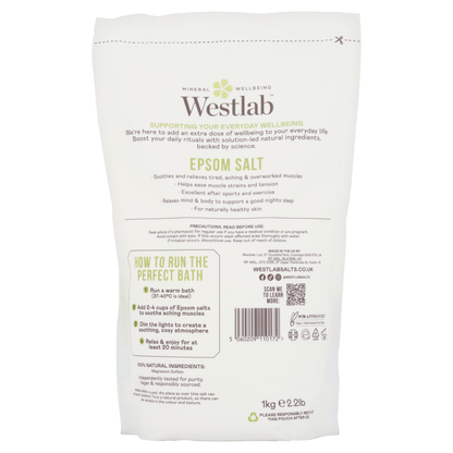 Westlab Epsom bath salts - UK Food & Drink - 5060209110172