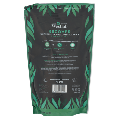 Westlab RECOVER Bath Salts - UK Food & Drink - 5060209111209