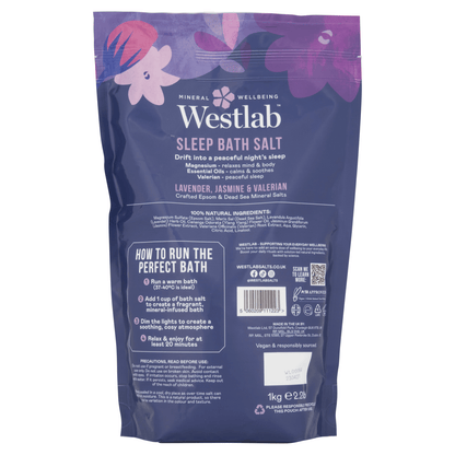 Westlab SLEEP Bath Salts - UK Food & Drink - 5060209111223
