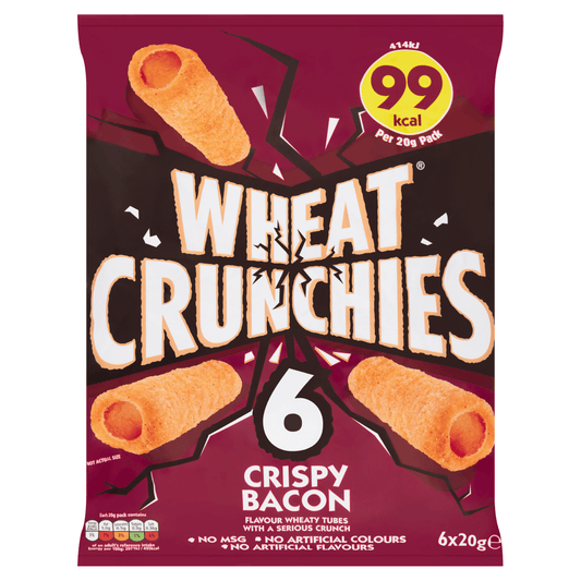 Wheat Crunchies Crispy Bacon 6 x 20g - UK Food & Drink - 5000237131763