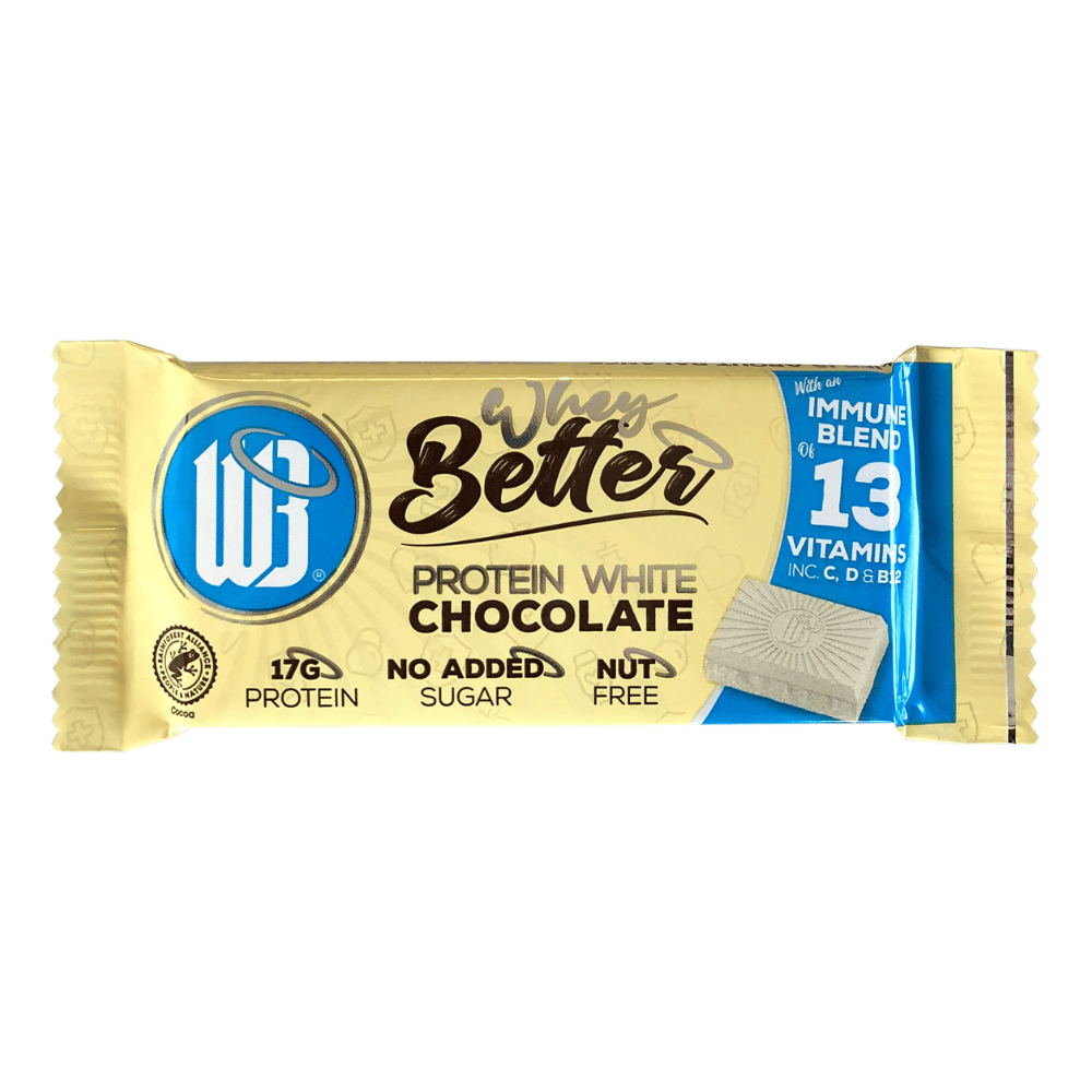 WheyBetter Protein White Chocolate Bar - UK Food & Drink - 5070000457680