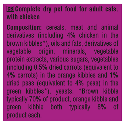 Whiskas 1+ Chicken Adult Dry Cat Food¬†300g - UK Food & Drink - 5900951305597