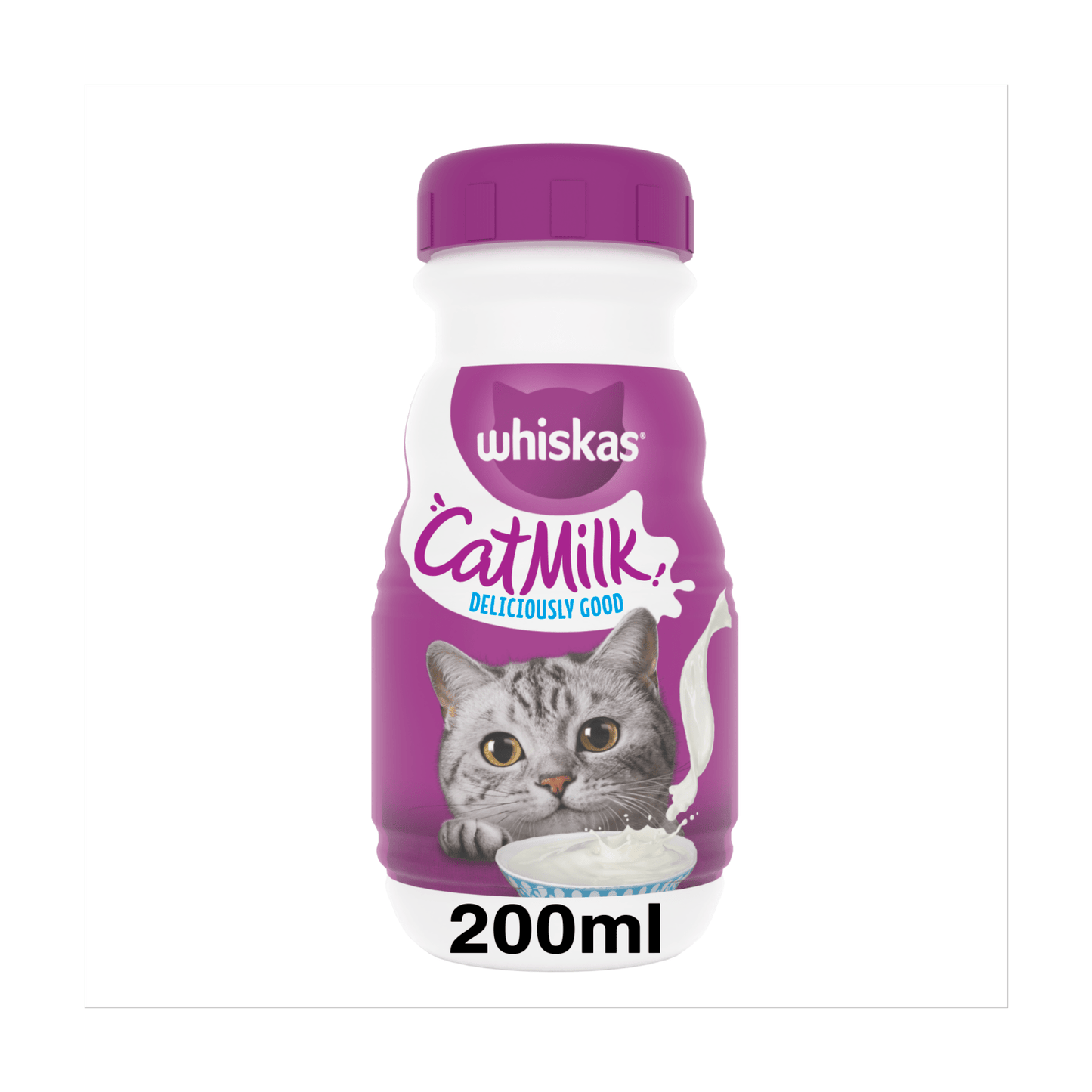 Whiskas Kitten Cat Milk Bottle 200ml - UK Food & Drink - 50045426