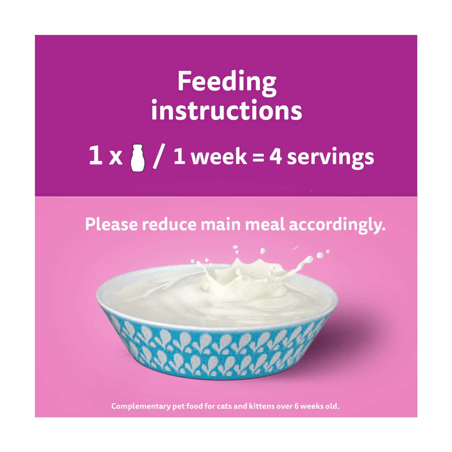 Whiskas Kitten Cat Milk Bottle 200ml - UK Food & Drink - 50045426