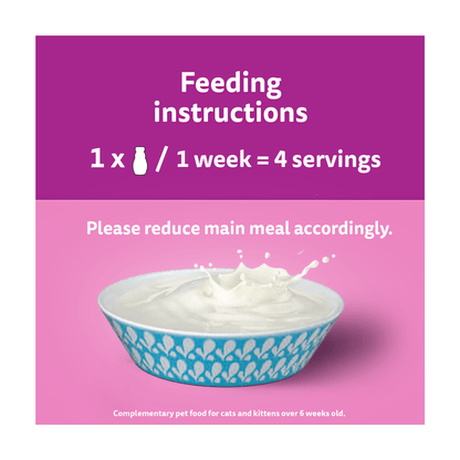 Whiskas Kitten Cat Milk Bottle 200ml - UK Food & Drink - 50045426