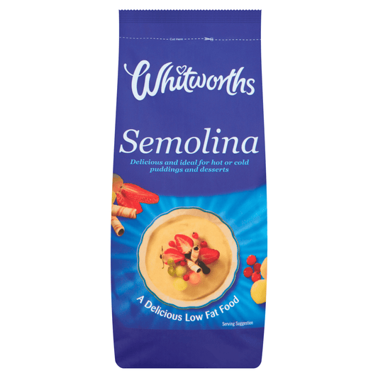 Whitworths Semolina 500g - UK Food & Drink - 5000234036054