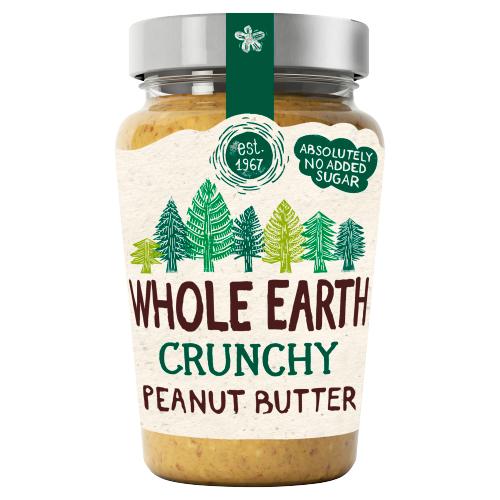Whole Earth Crunchy Peanut Butter 340g - UK Food & Drink - 5011835101065