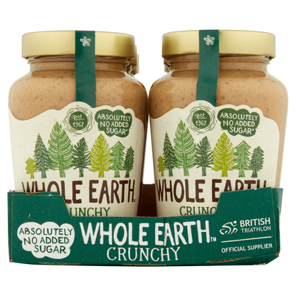 Whole Earth Crunchy Peanut Butter 454g - UK Food & Drink - 5013665108801