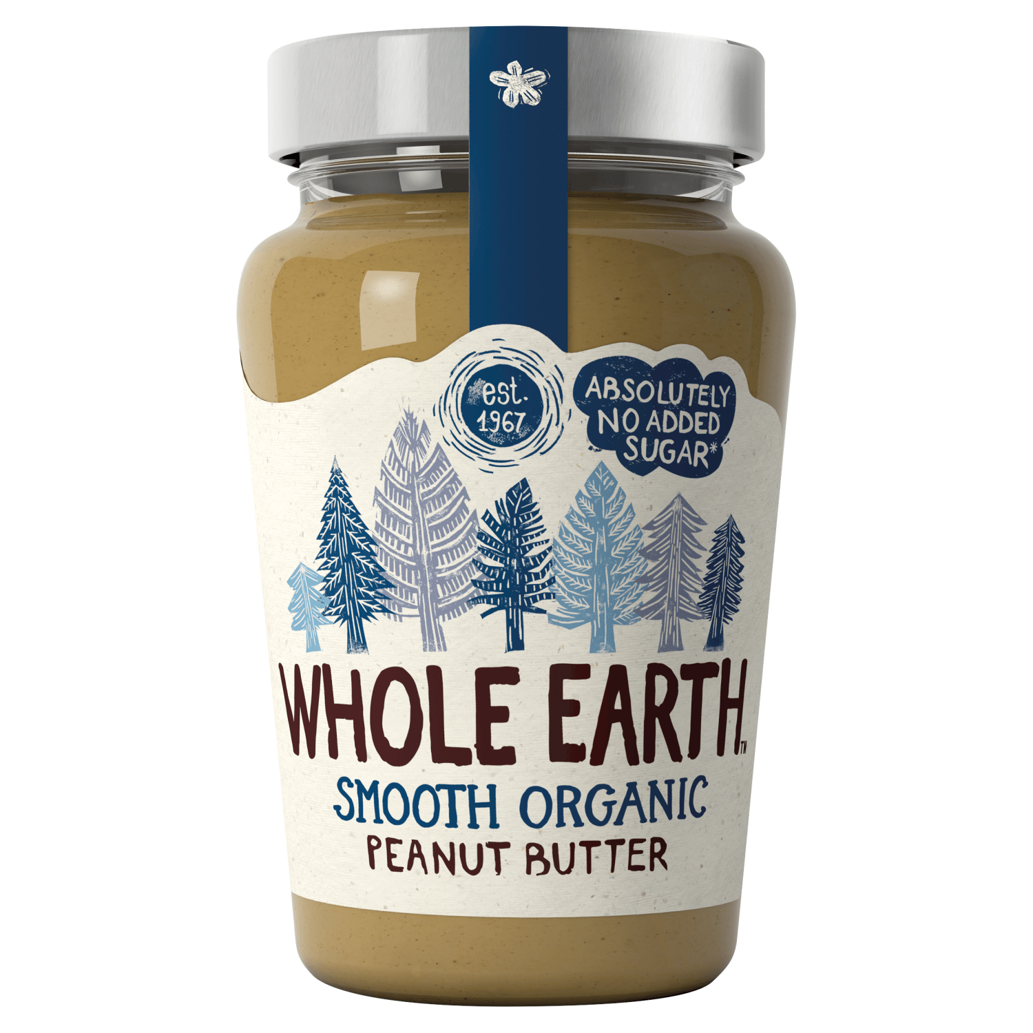 Whole Earth Smooth Organic Peanut Butter 340g - UK Food & Drink - 5013665108344