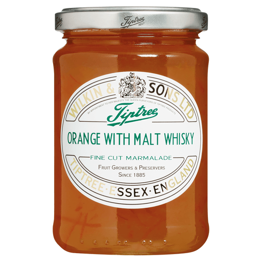 Wilkin & Sons Ltd Tiptree Orange with Malt Whisky Fine Cut Marmalade 340g - UK Food & Drink - 43647688019