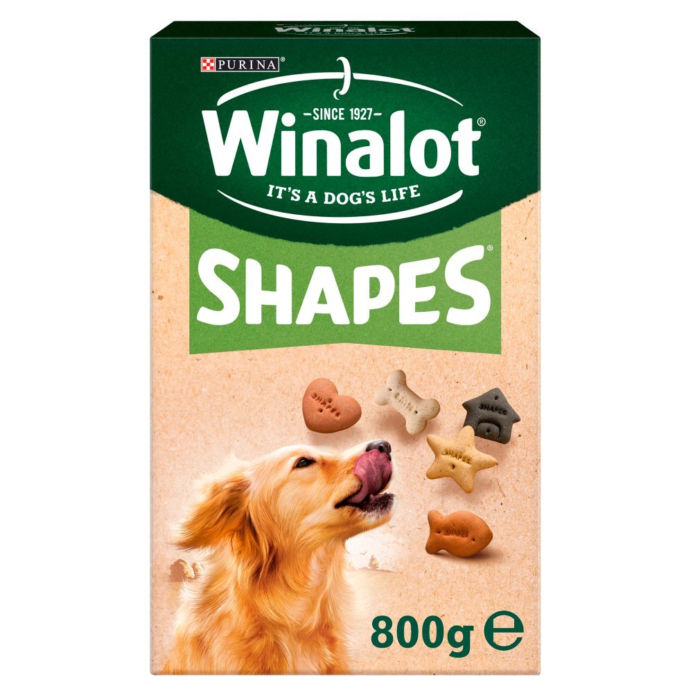 Winalot Shapes Dog Biscuit 800g - UK Food & Drink - 5000161004232