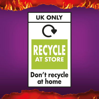 Wotsits Crunchy Extra Flamin' Hot Sharing Bag Crisps 130g - UK Food & Drink - 5000328026251