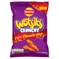 Wotsits Crunchy Extra Flamin' Hot Sharing Bag Crisps 130g - UK Food & Drink - 5000328026251