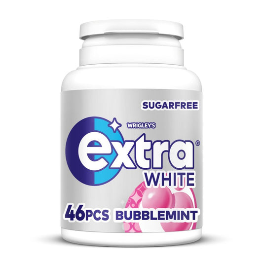 Wrigley's Extra White Bubblemint Chewing Gum 46 Pieces - UK Food & Drink - 4009900489119