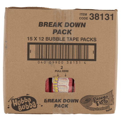 Wrigley's Hubba Bubba Snapy Strawberry Flavour - UK Food & Drink - 4009900381352