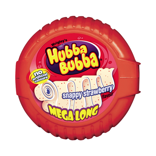 Wrigley's Hubba Bubba Snapy Strawberry Flavour - UK Food & Drink - 4009900381352