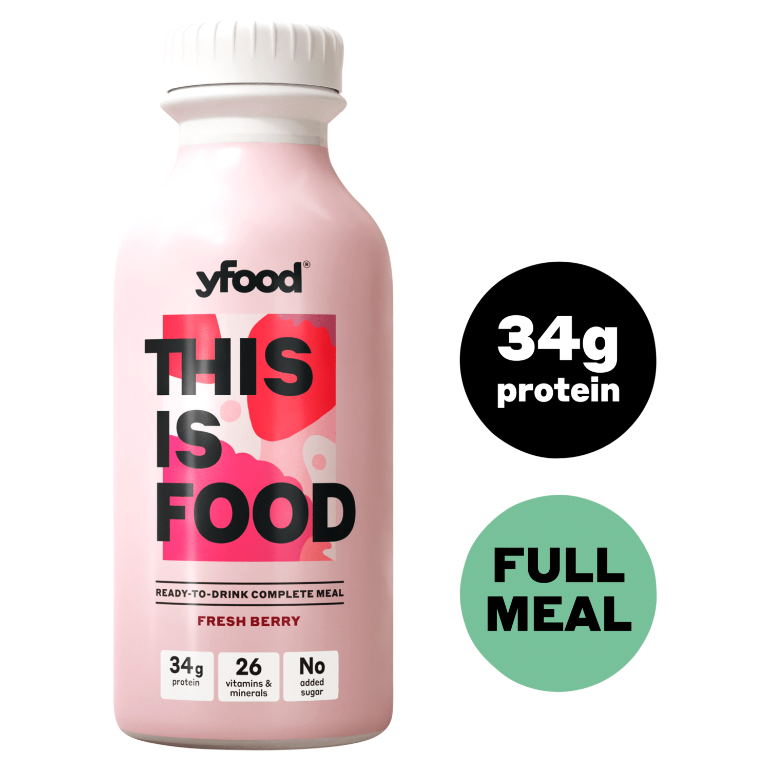 YFood This Is Food Fresh Berry 500ml - UK Food & Drink - 4260556631189