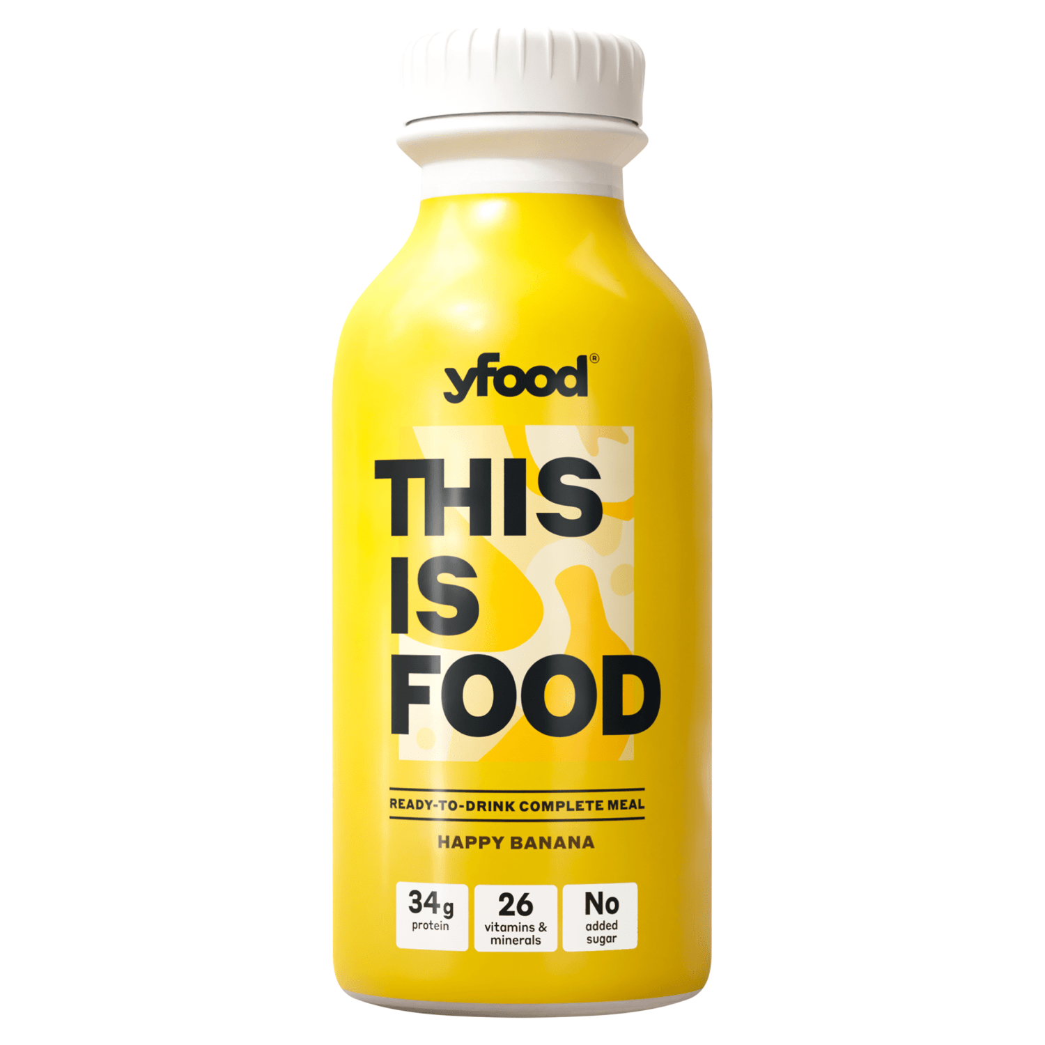 YFood This Is Food Happy Banana 500ml - UK Food & Drink - 4260556631196