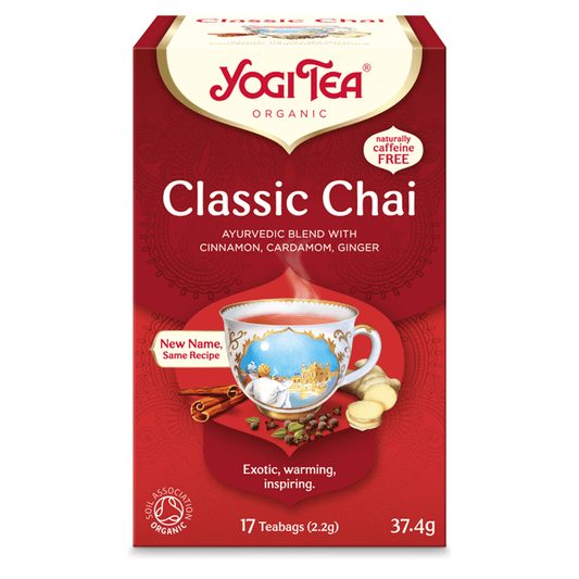 Yogi Tea Organic Chai Classic 17 Teabags 37.4g - UK Food & Drink - 4012824402409