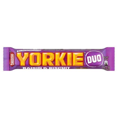 Yorkie Raisin & Biscuit Duo 66g - UK Food & Drink - 7613034043870