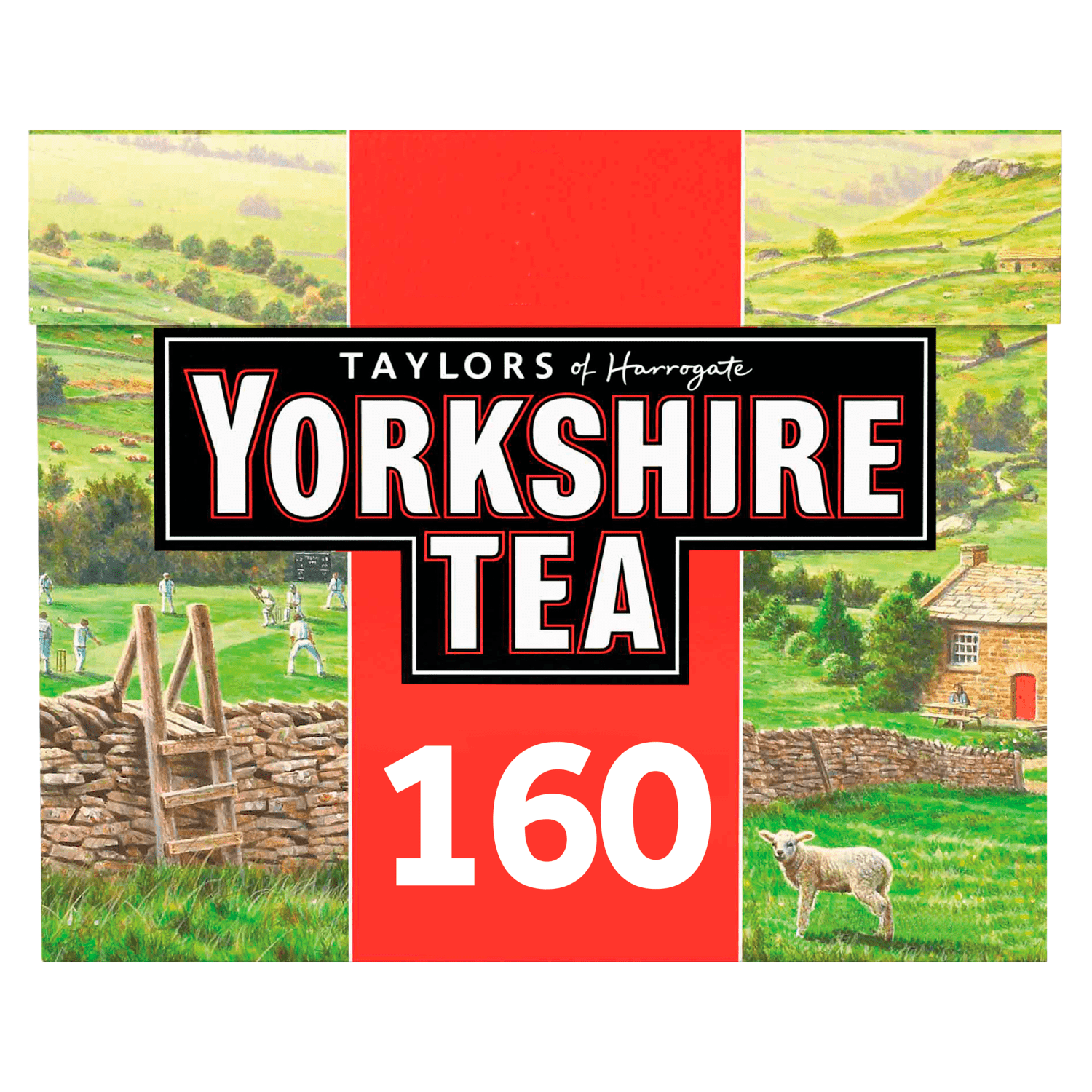 Yorkshire Tea 160 Tea Bags 500g - UK Food & Drink - 5010357112085