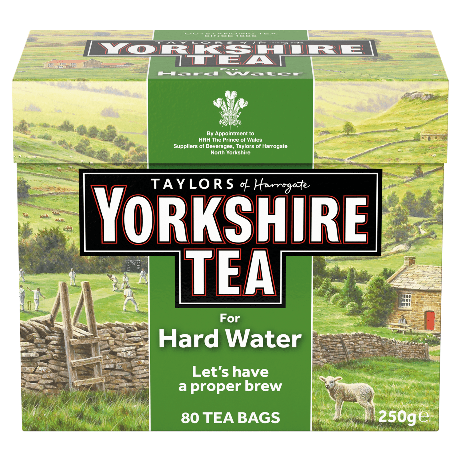 Yorkshire Tea Hard Water 80 Tea bags - UK Food & Drink - 5010357112054