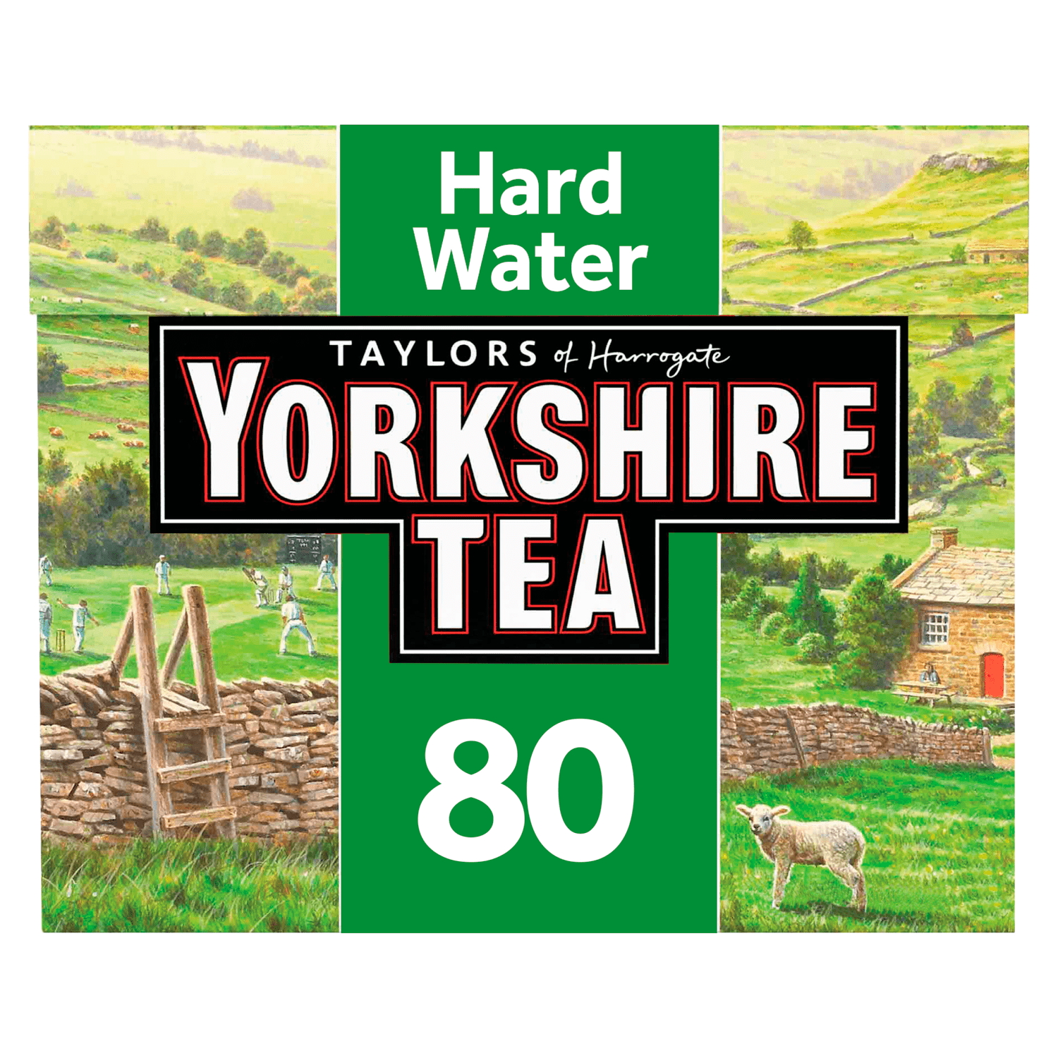 Yorkshire Tea Hard Water 80 Tea bags - UK Food & Drink - 5010357112054