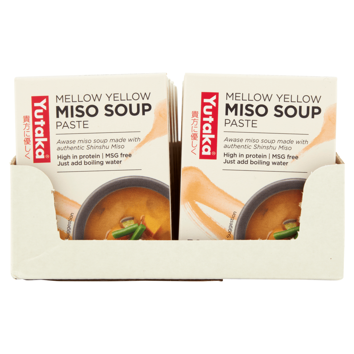 Yutaka Mellow Yellow Miso Soup Paste 50g - UK Food & Drink - 5014276701023