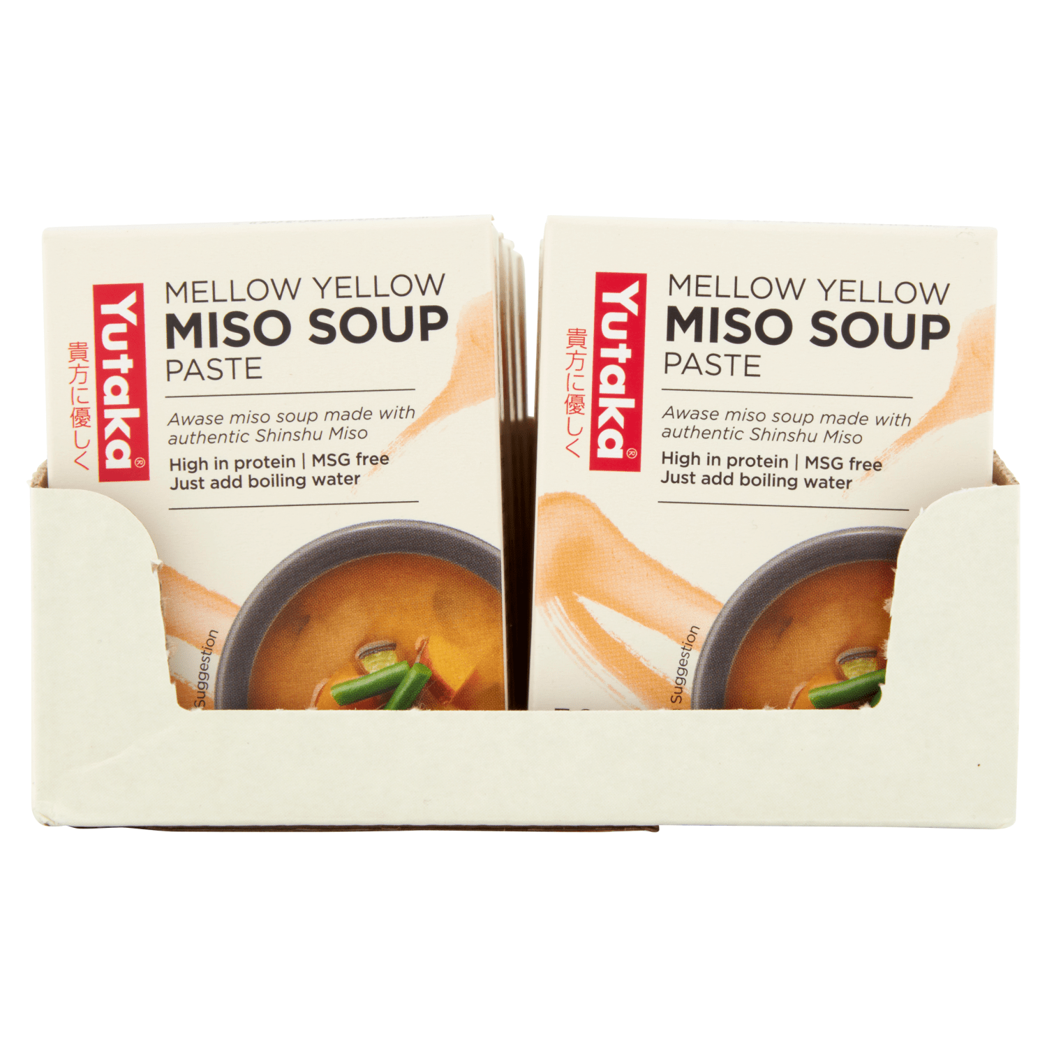 Yutaka Mellow Yellow Miso Soup Paste 50g - UK Food & Drink - 5014276701023