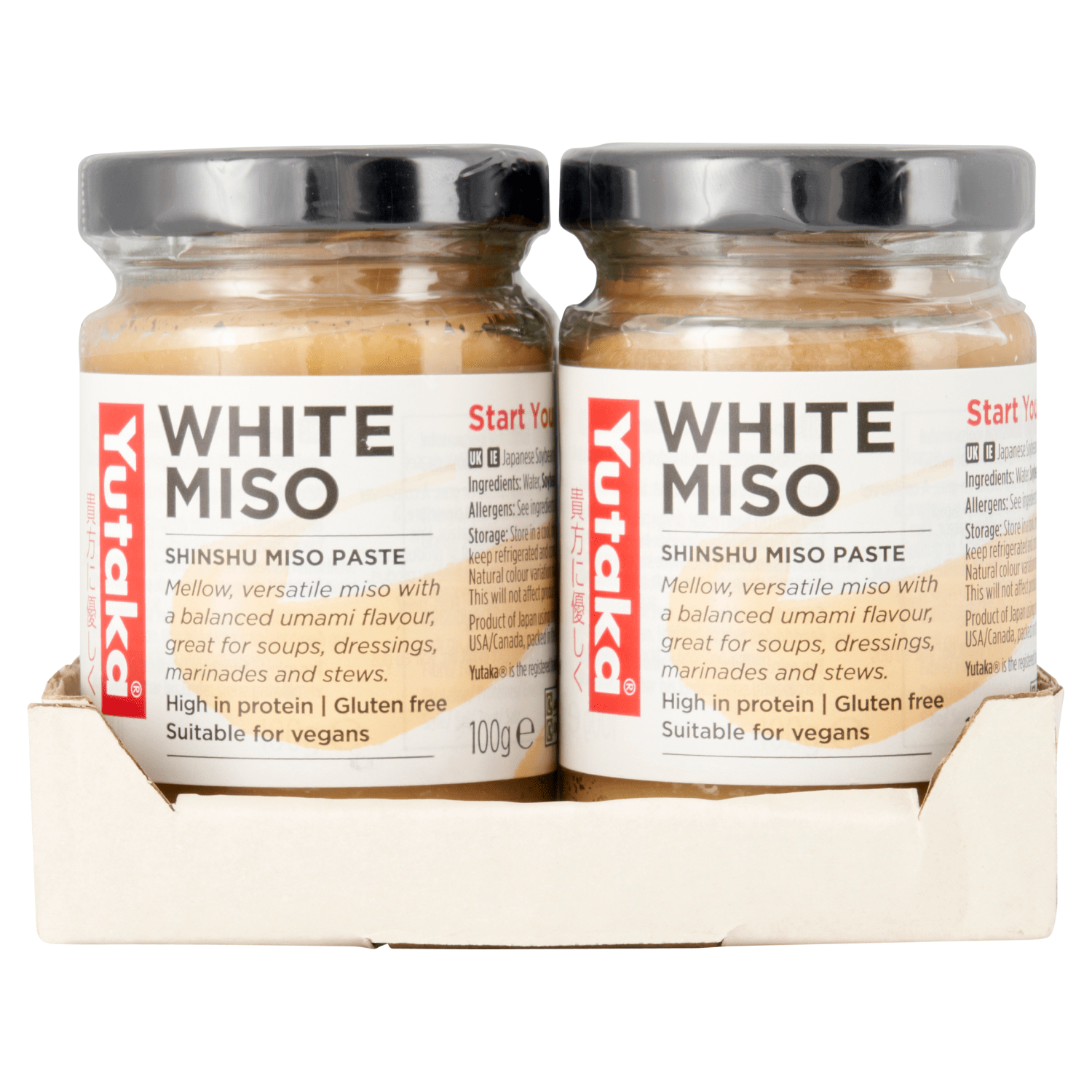 Yutaka White Miso 100g - UK Food & Drink - 5014276701139