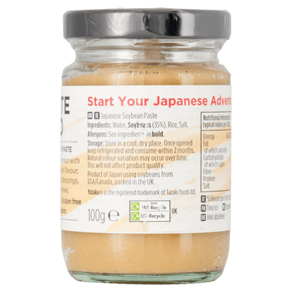 Yutaka White Miso 100g - UK Food & Drink - 5014276701139