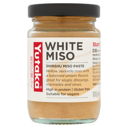 Yutaka White Miso 100g - UK Food & Drink - 5014276701139