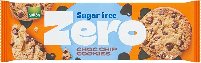 Zeroh Sugar Free Choc Chip Cookies 150g - UK Food & Drink - 8410376065220