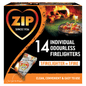Zip 14 Individual Odourless Firelighters - UK Food & Drink - 5065000499211
