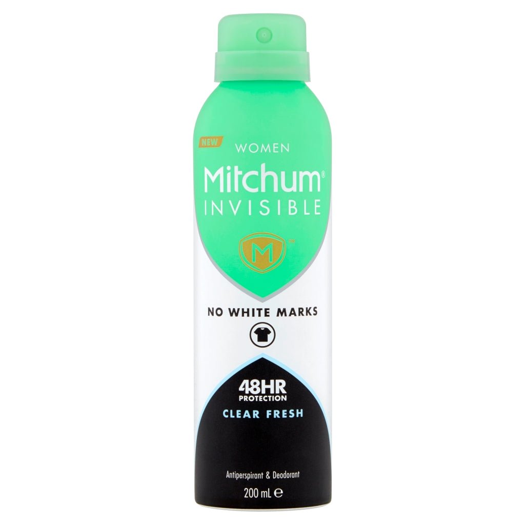 Mitchum 200ml APA Invisible Clear Fresh Aerosol - Intamarque 0309970030384