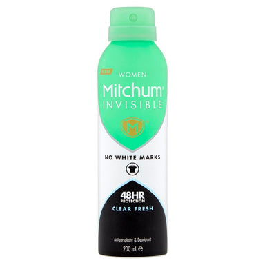 Mitchum 200ml APA Invisible Clear Fresh Aerosol - Intamarque 0309970030384