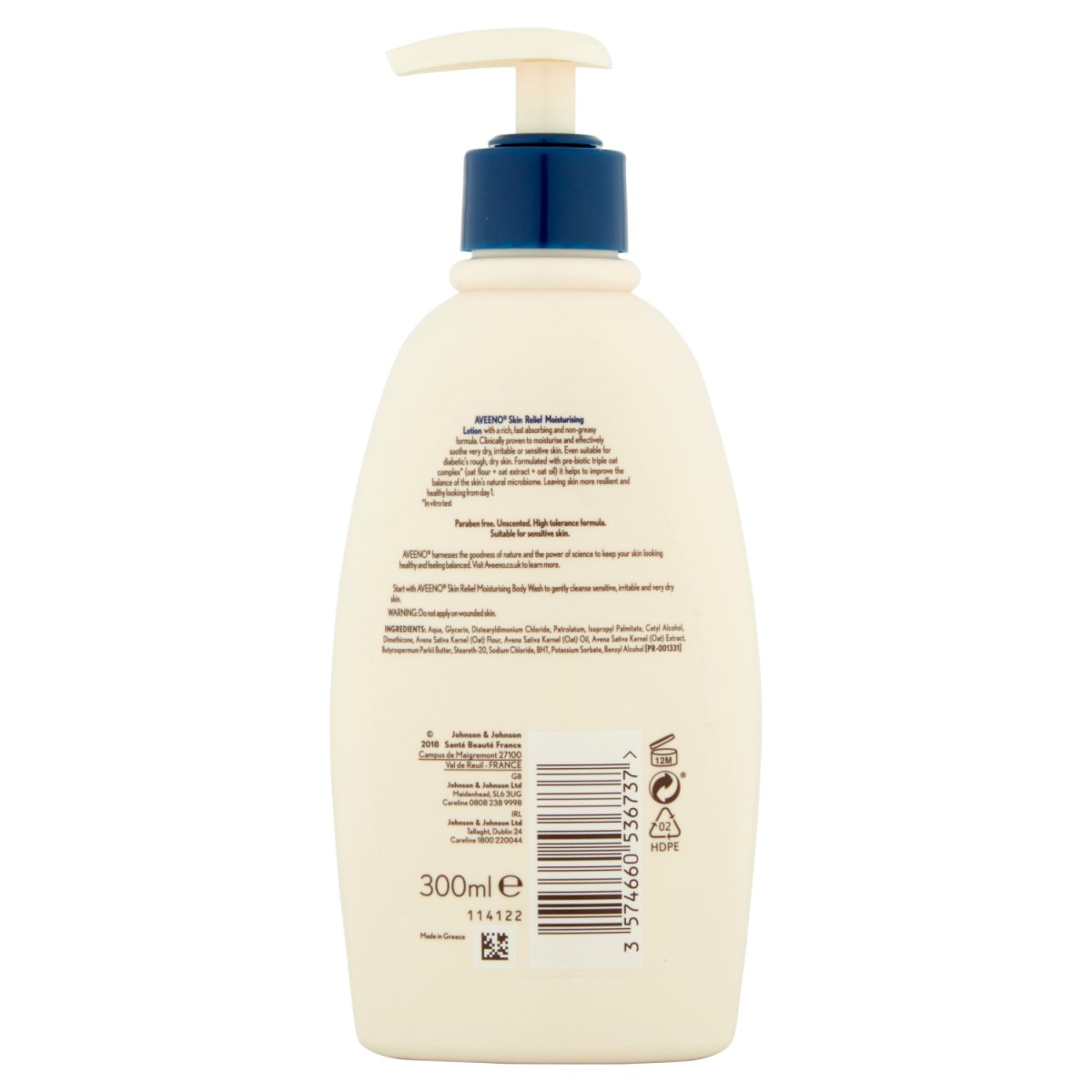 Aveeno Body Lotion 300ml Shea Butter - Intamarque - Wholesale 3574660536737