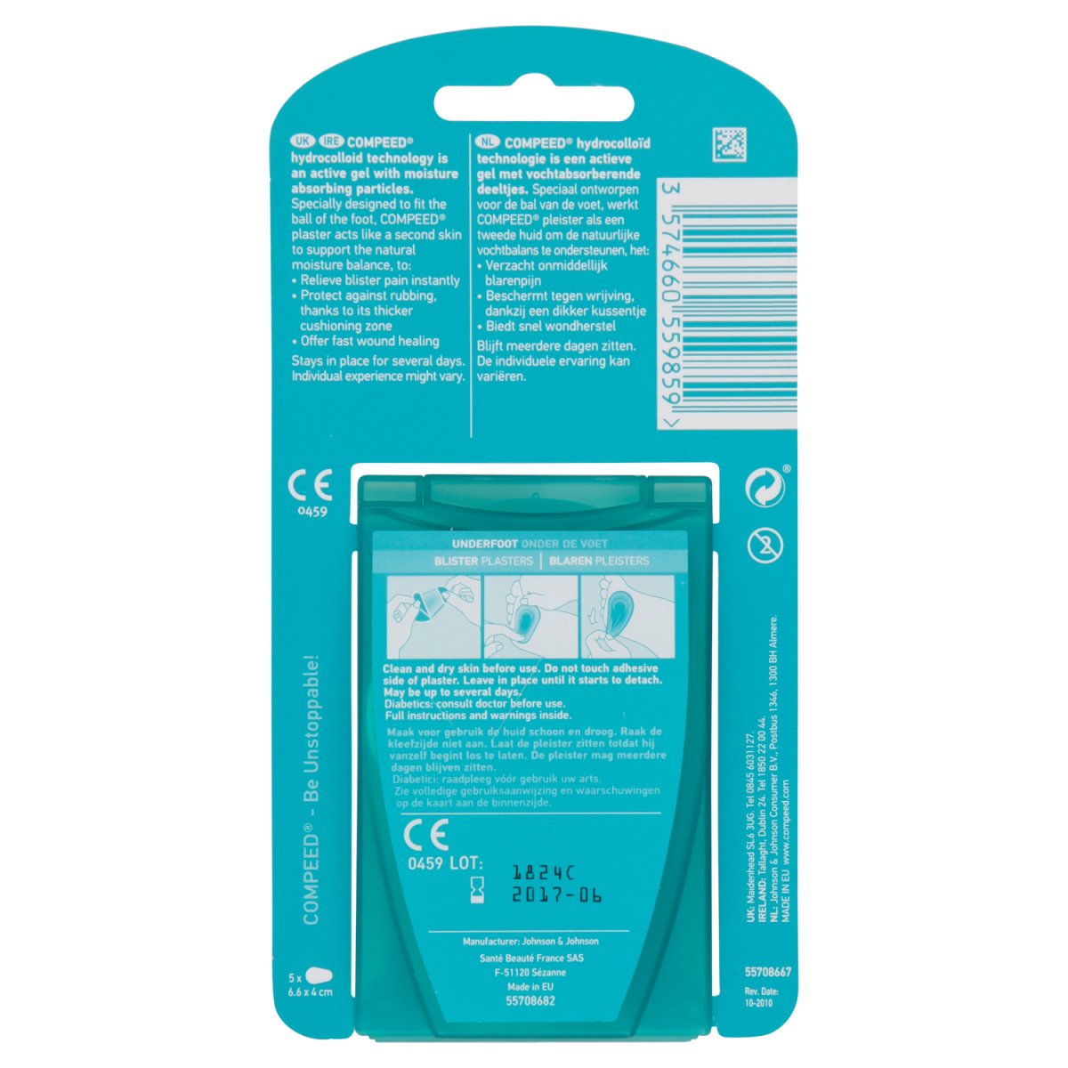 Compeed Underfoot 5 - Intamarque - Wholesale 3574660559859