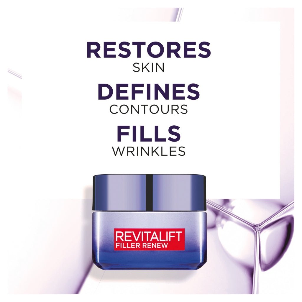 L'Oreal Revitalift Filler Renew Night Cream 50Ml - Intamarque 3600523201303